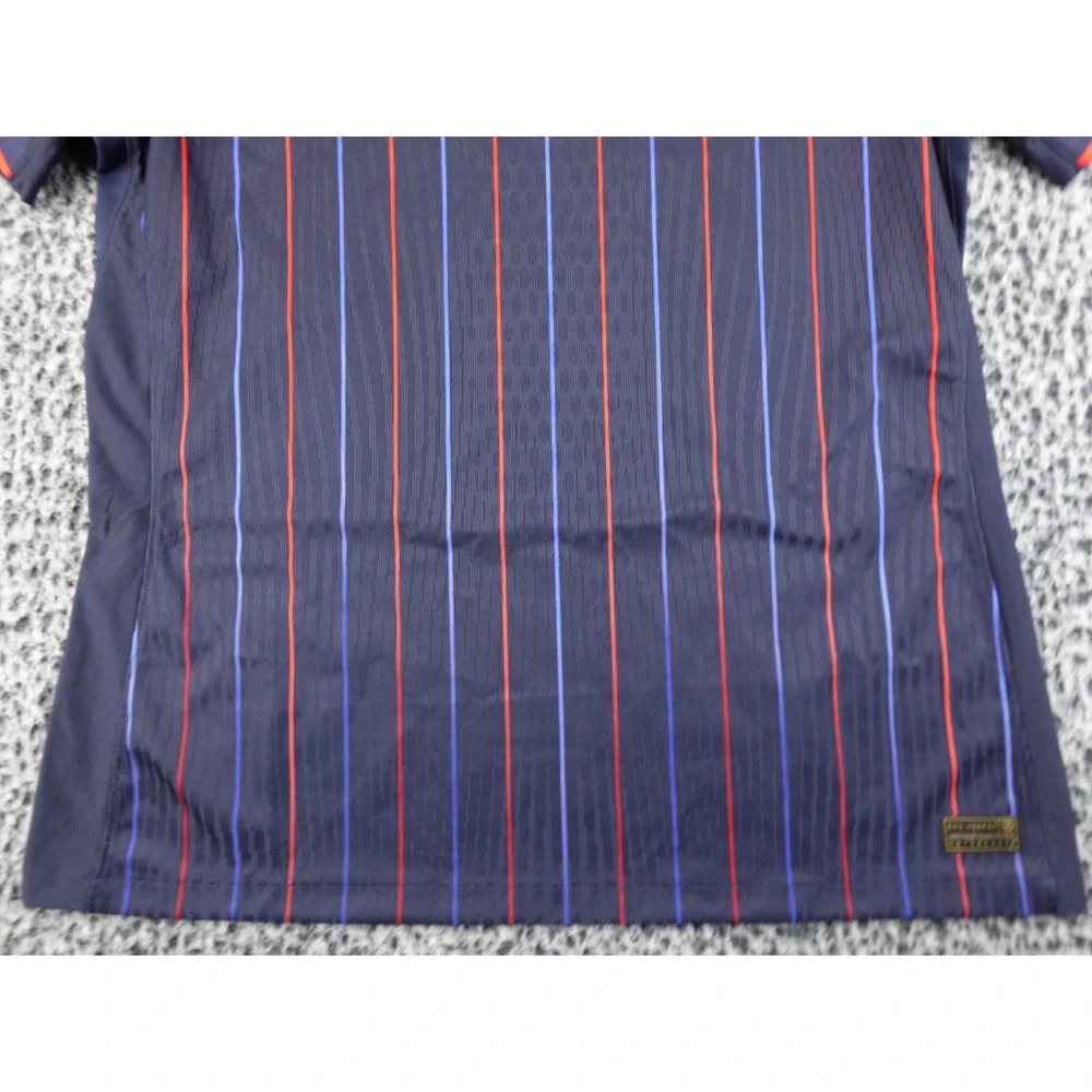 Nike USA Soccer Dri-FIT ADV Jersey Womens XL Navy Blue Pinstripe‎ RICHLY #25